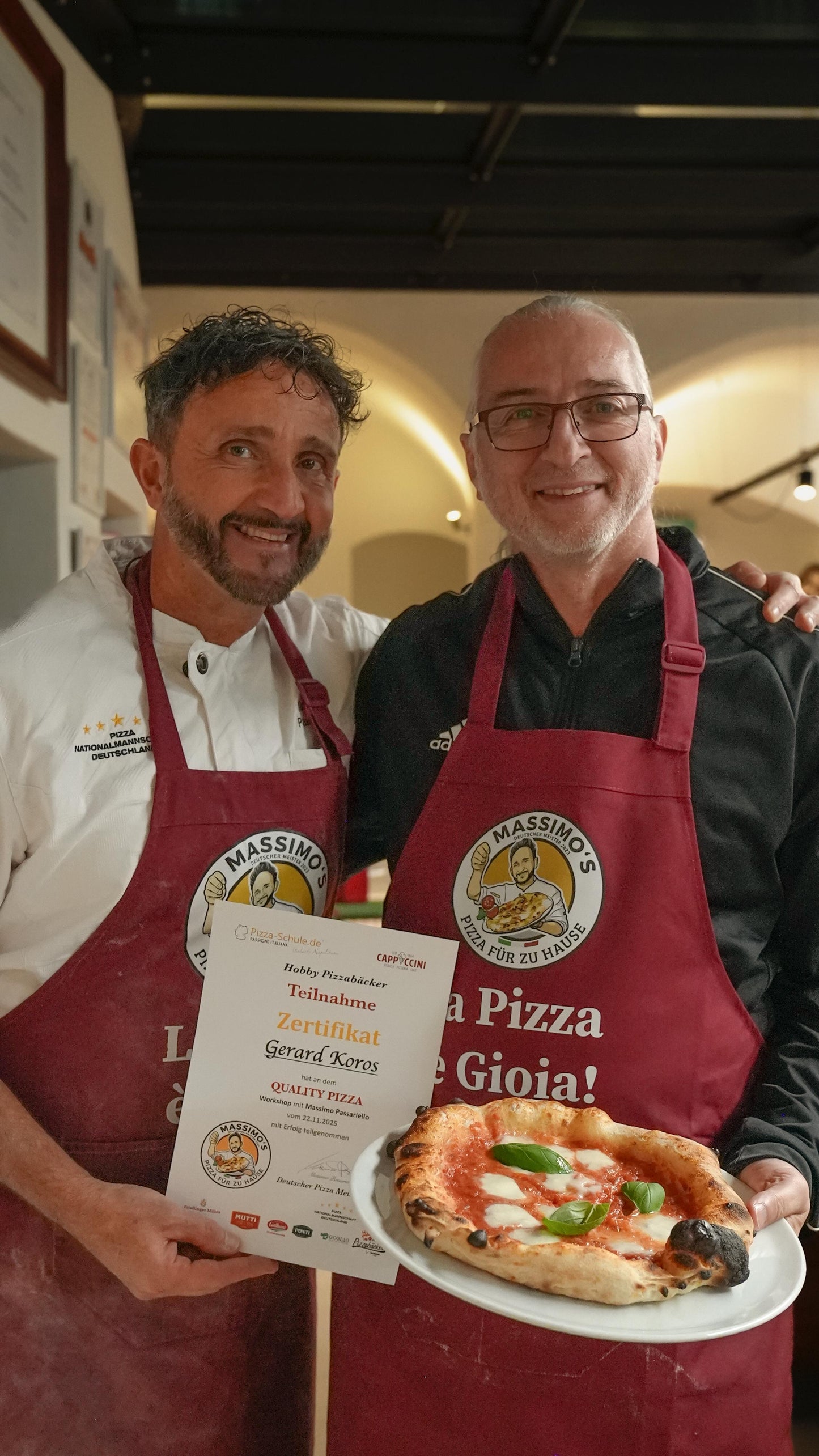 Massimos Hobby-Pizzabäcker-Workshop Gutschein