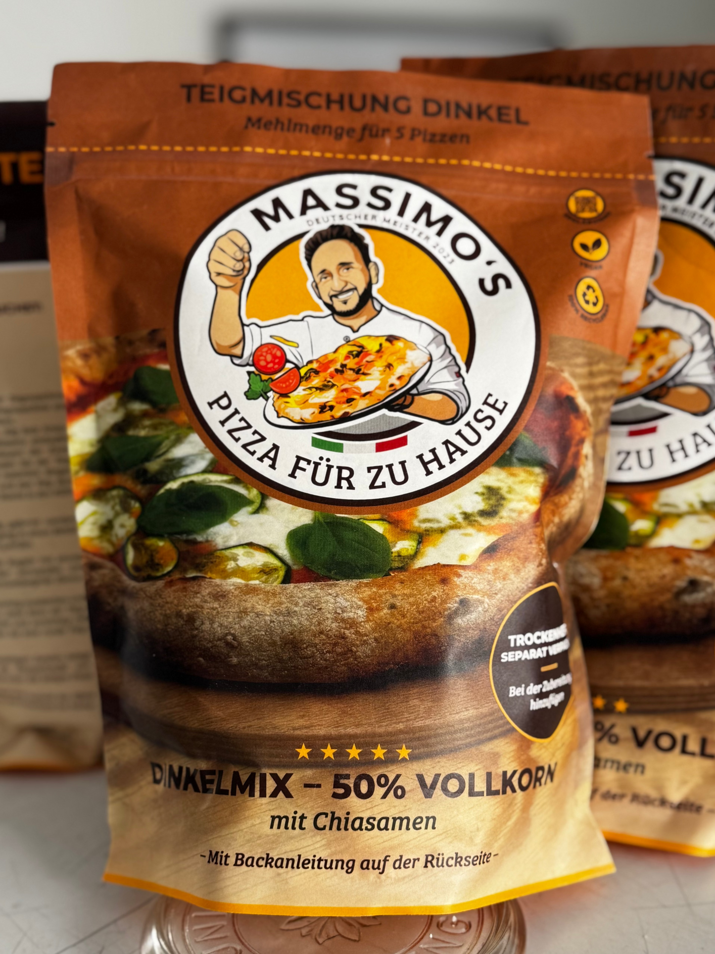 MASSIMO´S DINKELMIX PIZZAMEHL