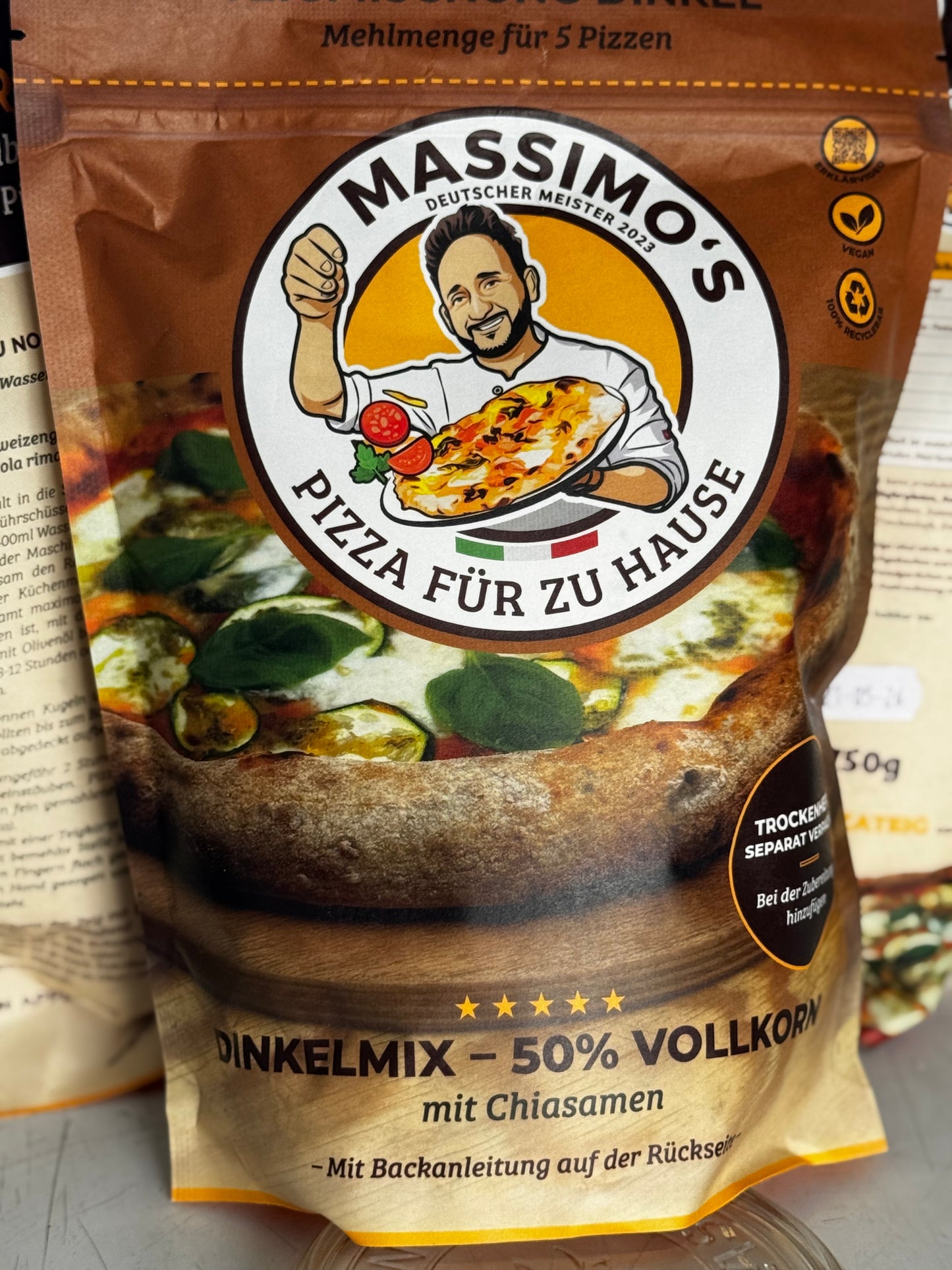 MASSIMO´S DINKELMIX PIZZAMEHL